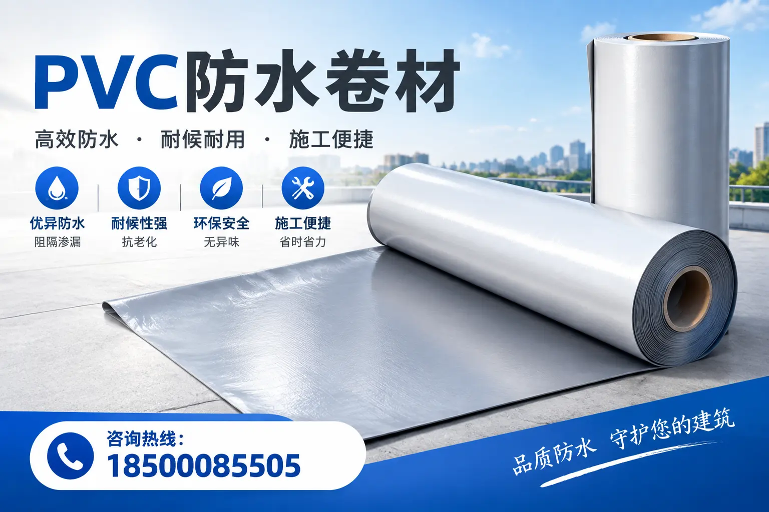 对比不同品牌PVC防水卷材的性价比,帮助大庆用户选择